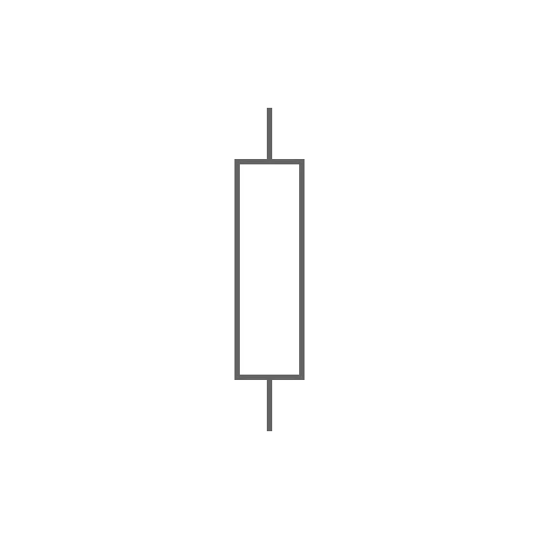 La candela long white implica uno scenario rialzista