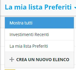 Modalità visualizzazione eToro