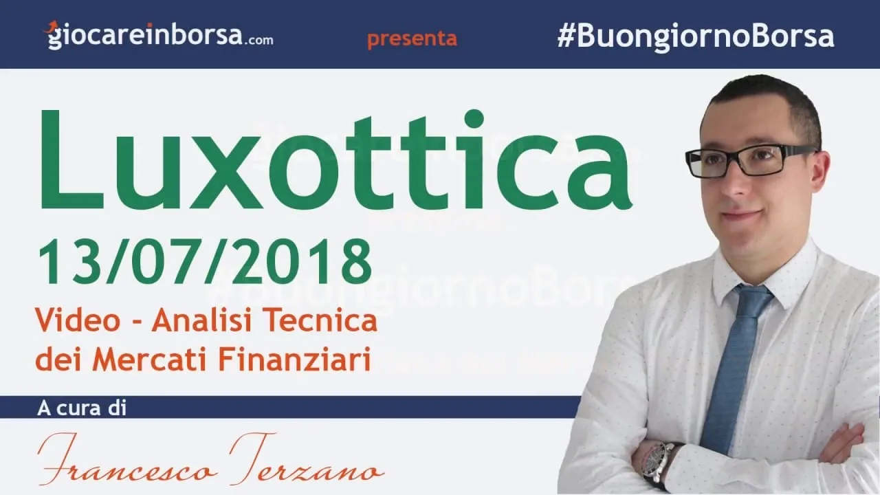 Azioni Luxottica, una barriera statica divenuta supporto