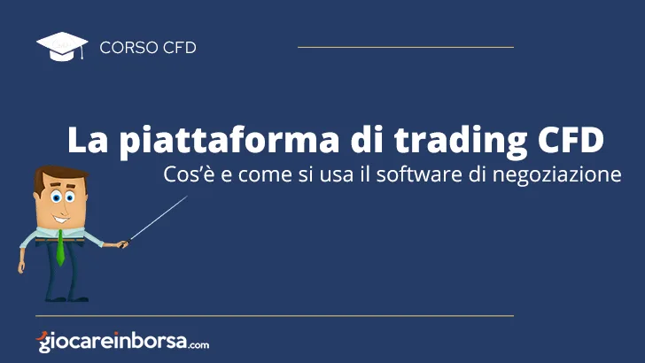 La piattaforma di trading CFD, cos'è e come si usa il software di negoziazione