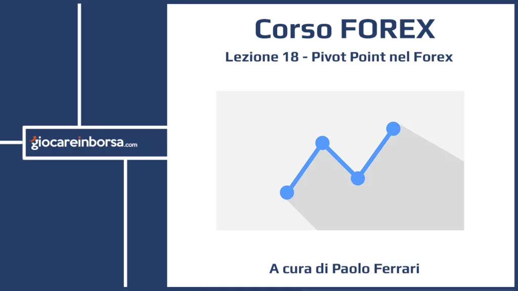 Lezione 18 del Corso Forex di Giocare in Borsa, dedicata al calcolo del Pivot Point