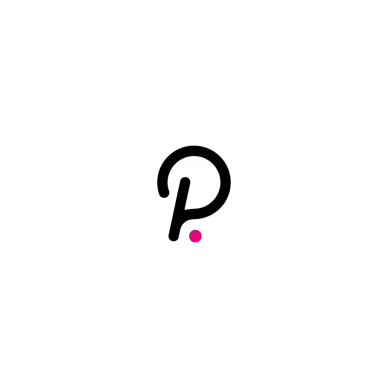 Il logo della cripovaluta Polkadot
