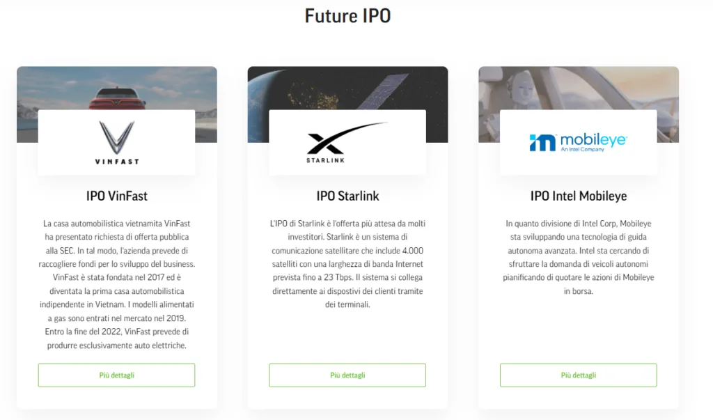 Le IPO future di Freedom24