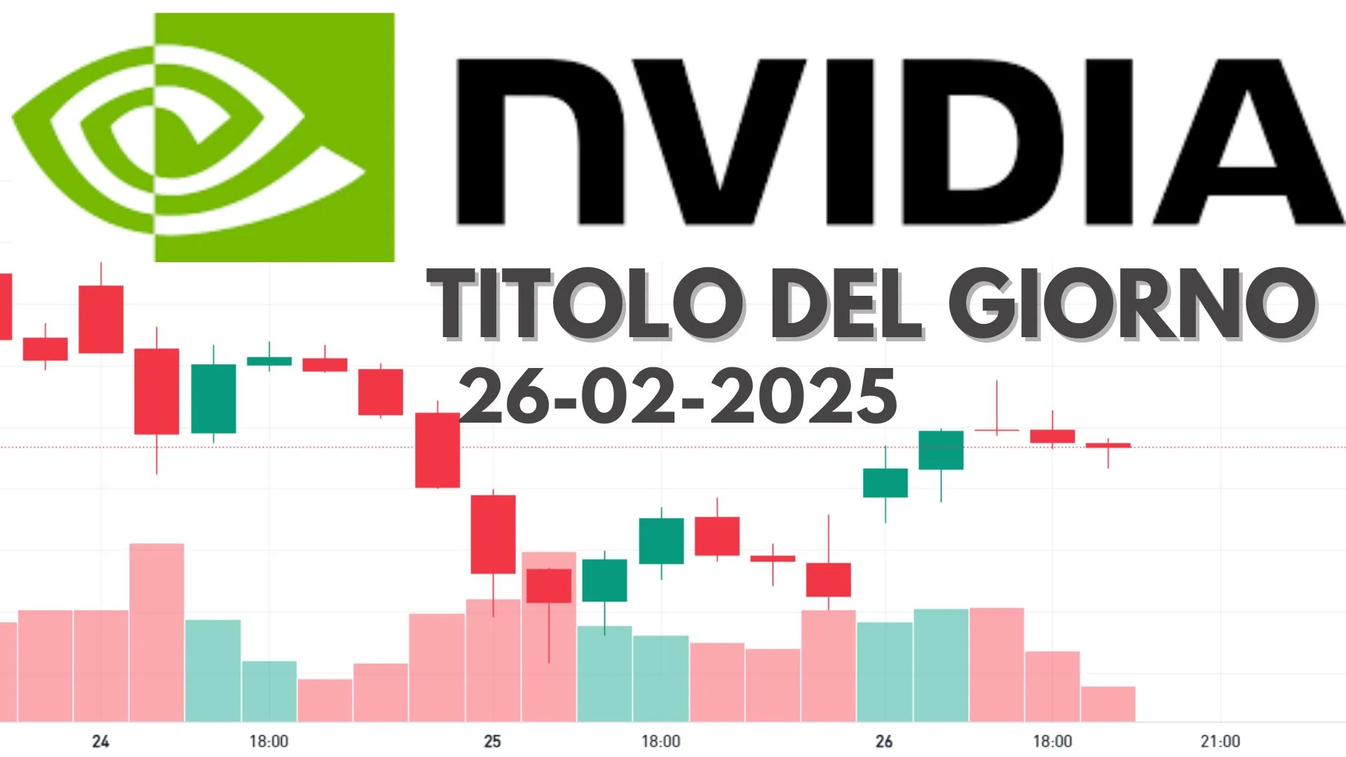 NVIDIA titolo del giorno 26 febbraio 2025