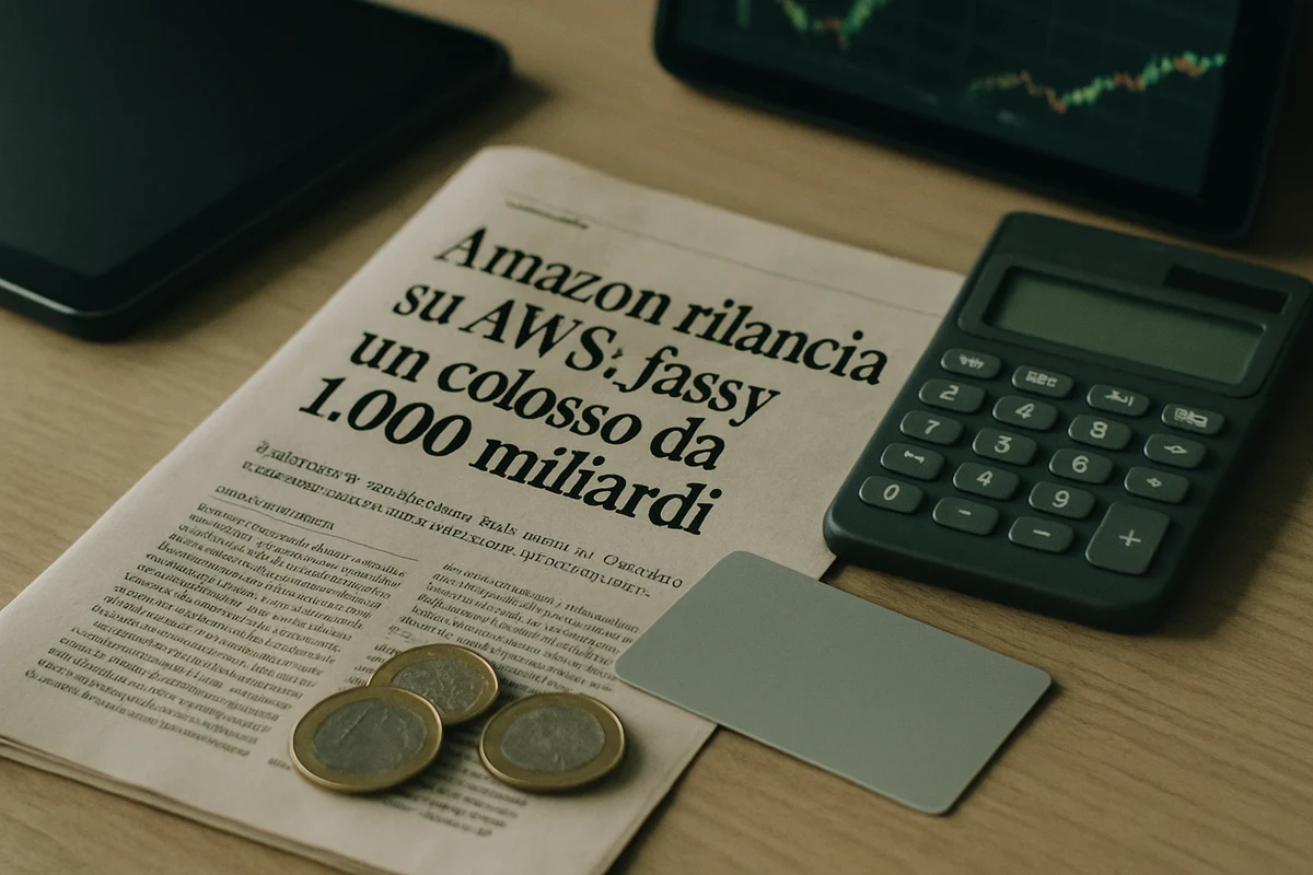 Amazon rilancia su AWS: Jassy vede un colosso da 1.000 miliardi