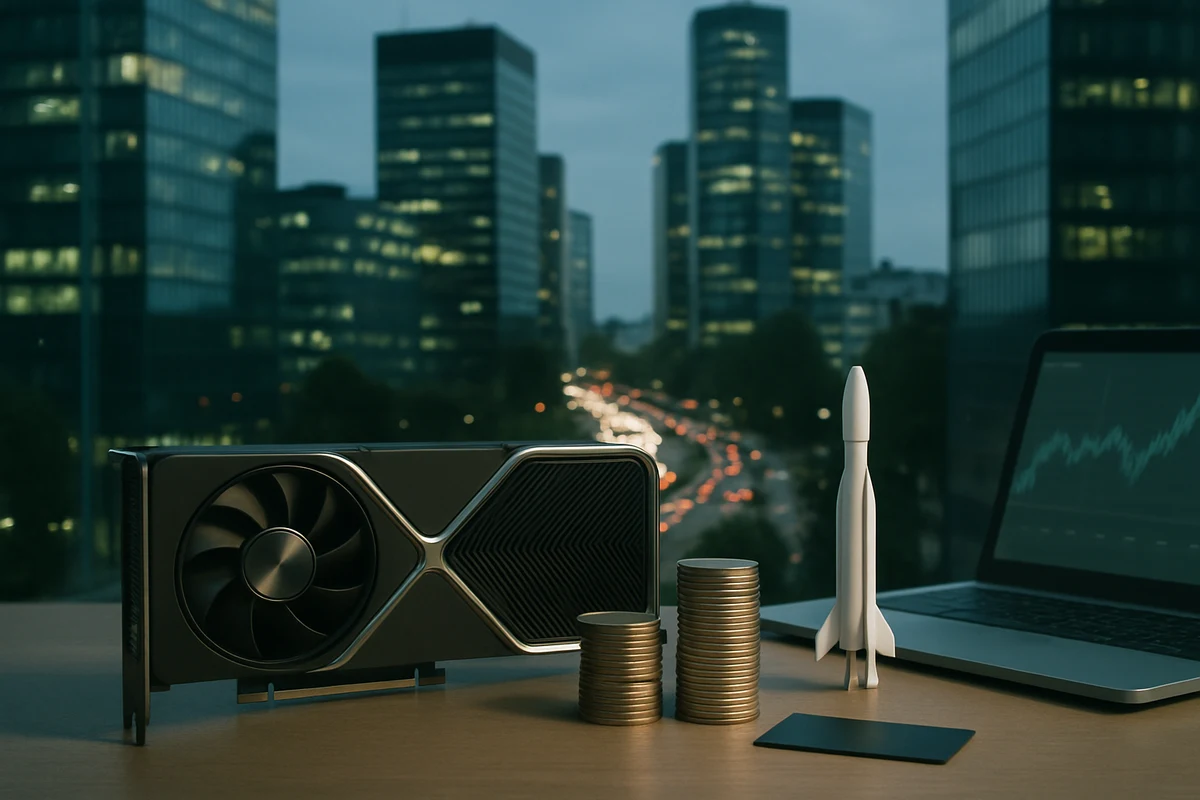 NVIDIA e SpaceX, confronto IA: titolo a 225 dollari e conti divisi