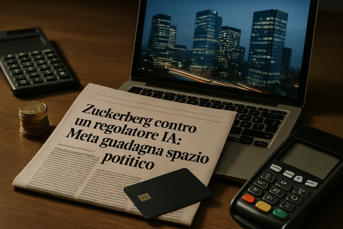 Zuckerberg contro un regolatore IA: Meta guadagna spazio politico